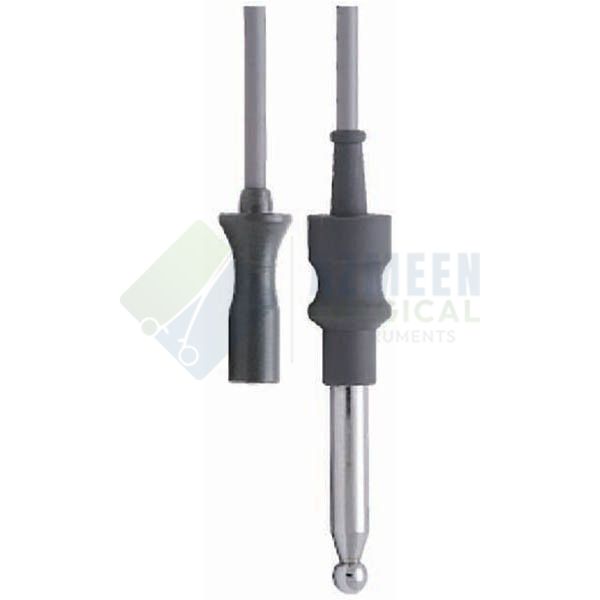 Silicone Monopolar Cables 10” (3.0m)